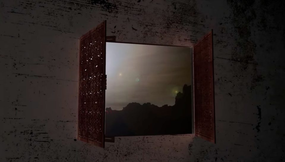 Fotograma del vídeopoema Habitando el silencio