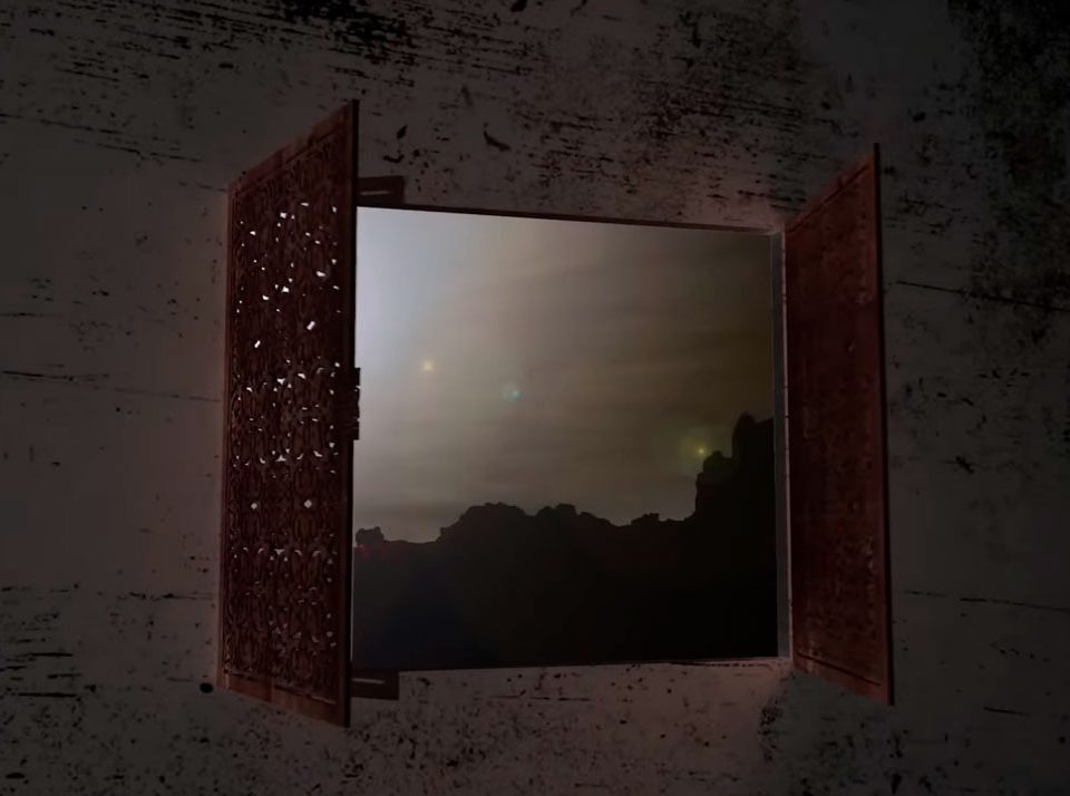Fotograma del vídeopoema Habitando el silencio